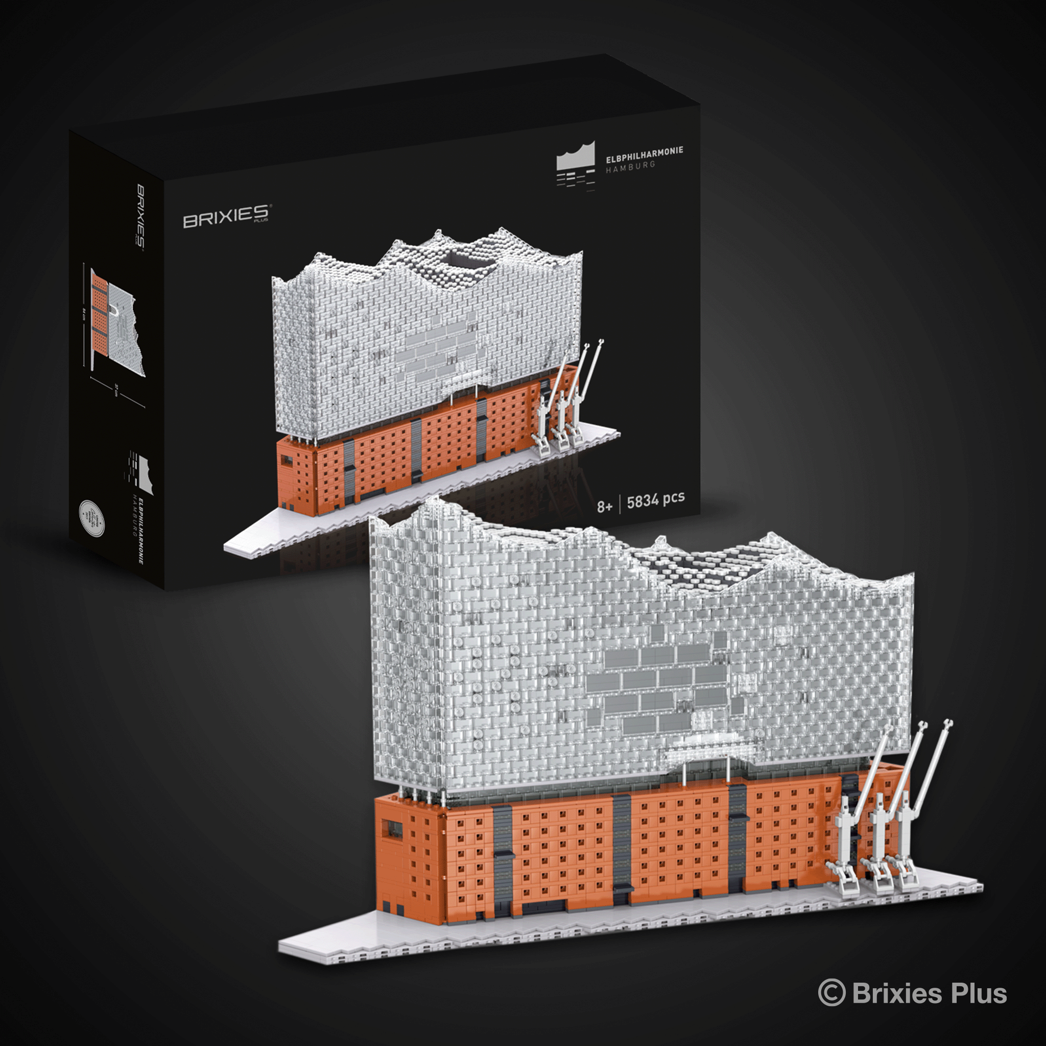 BRIXIES Plus Luxury Limited Edition 2017 Stück worldwide - Elbphilharmonie