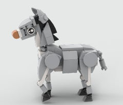 BRIXIES Plus Farmbuddies Esel / Donkey