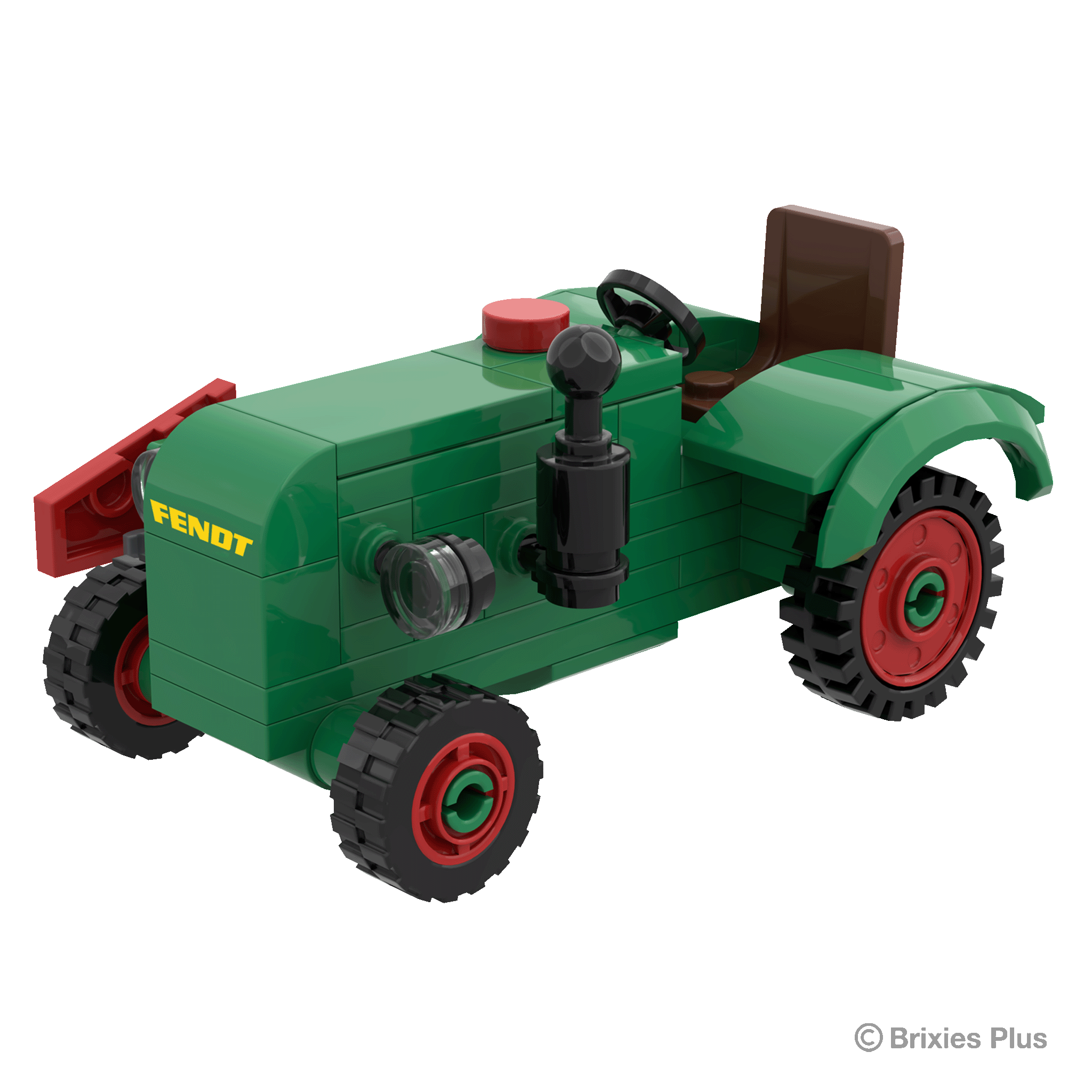 BRIXIES Plus Fendt Dieselross F28 (mit Mähbalken) Classic Club Collection