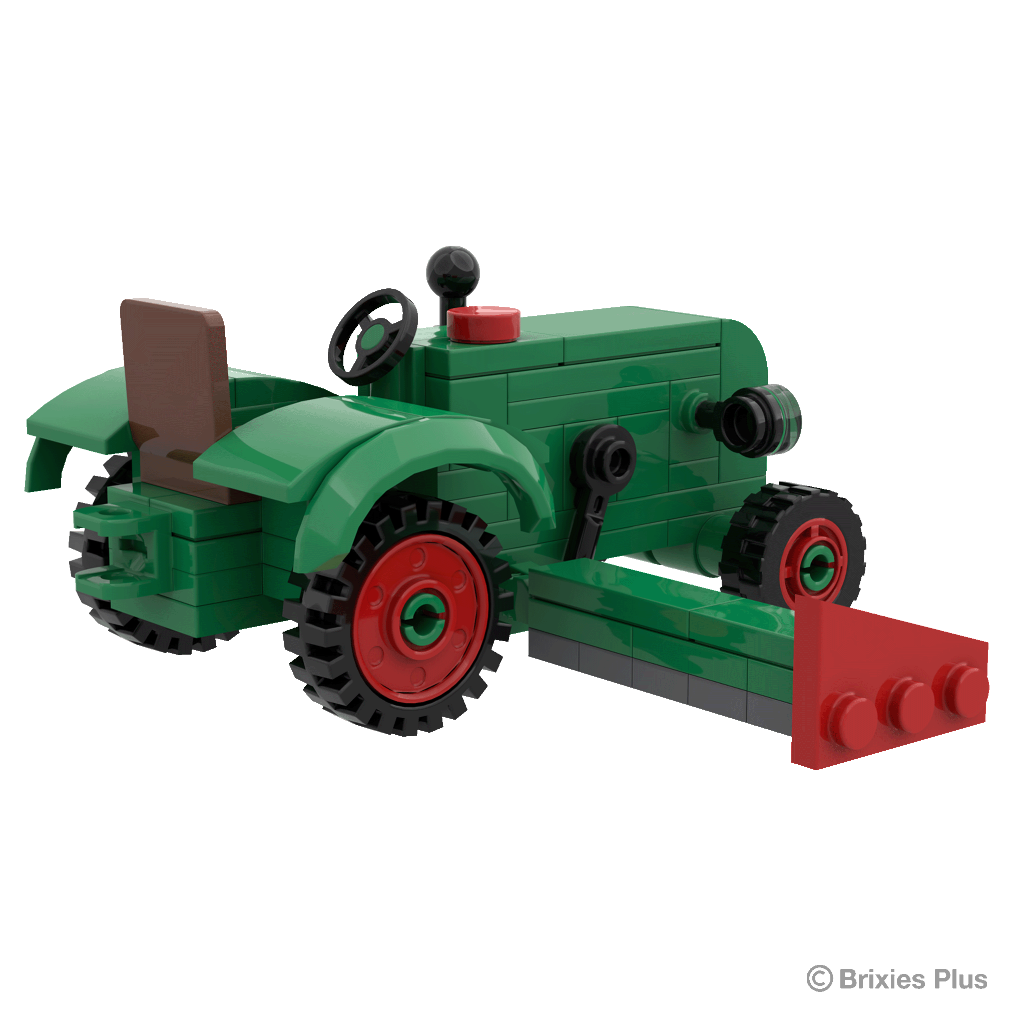 BRIXIES Plus Fendt Dieselross F28 (mit Mähbalken) Classic Club Collection
