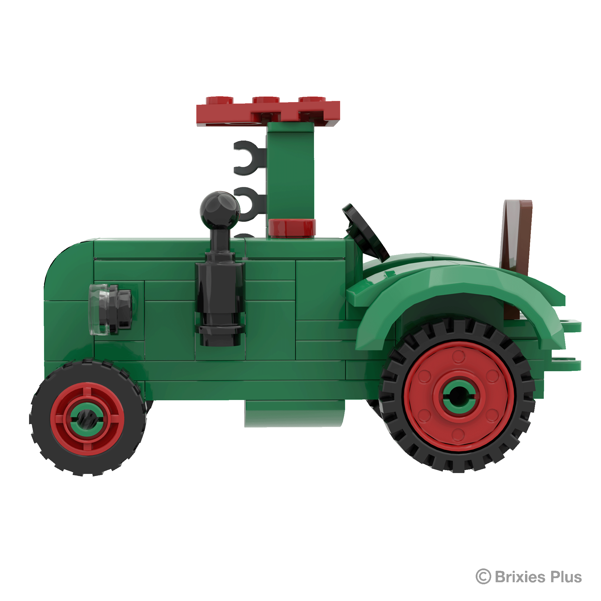 BRIXIES Plus Fendt Dieselross F28 (mit Mähbalken) Classic Club Collection