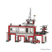 BRIXIES Plus Fire Station / Fire station