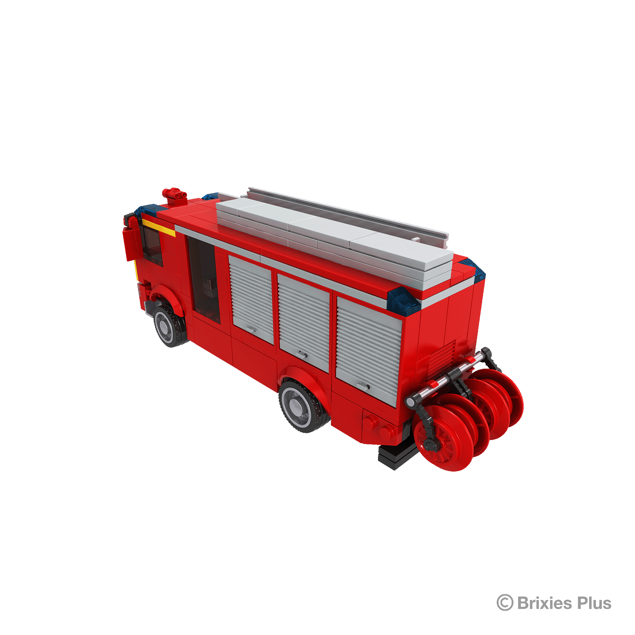 BRIXIES Plus Feuerwehr Löschfahrzeug / Fire engine