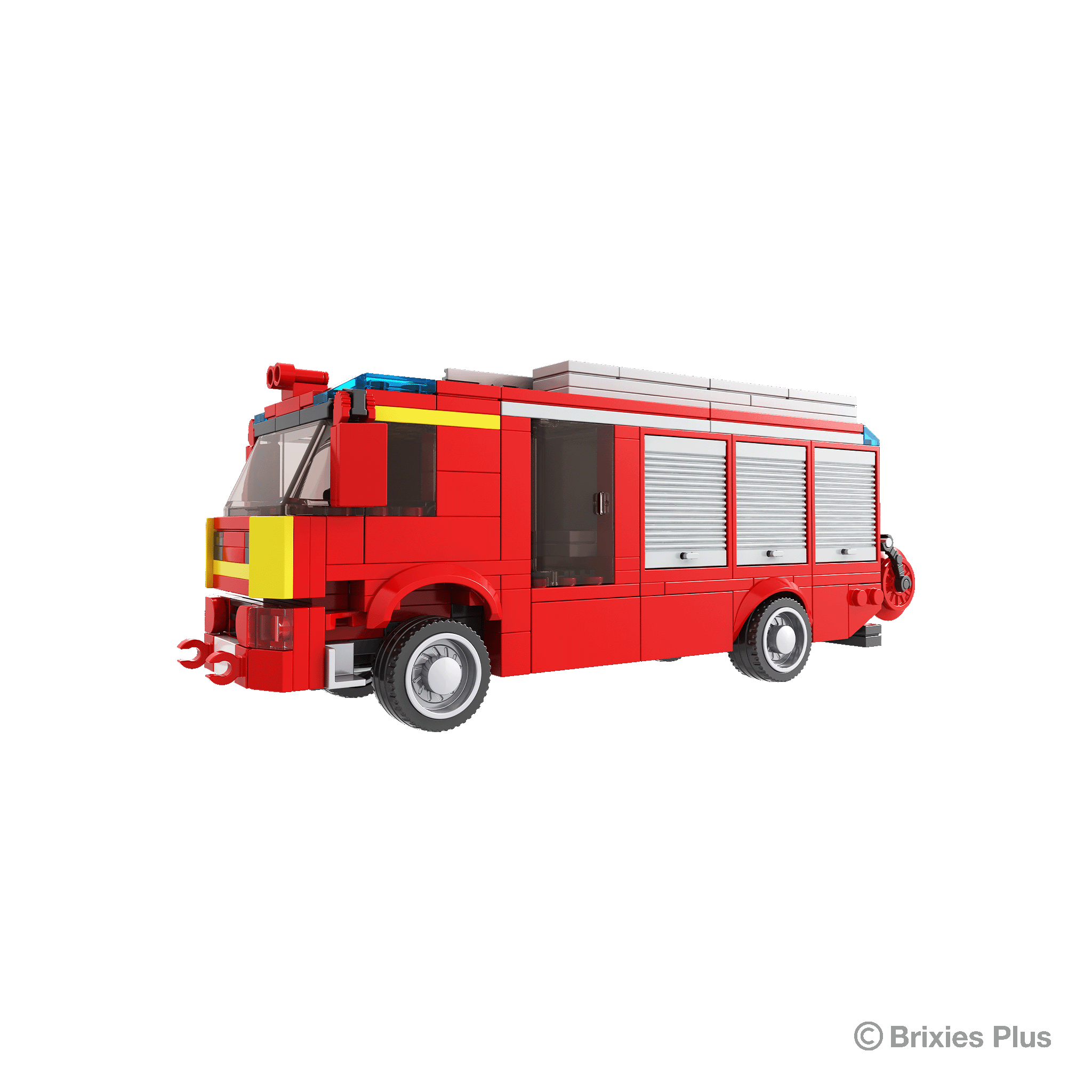 BRIXIES Plus Feuerwehr Löschfahrzeug / Fire engine