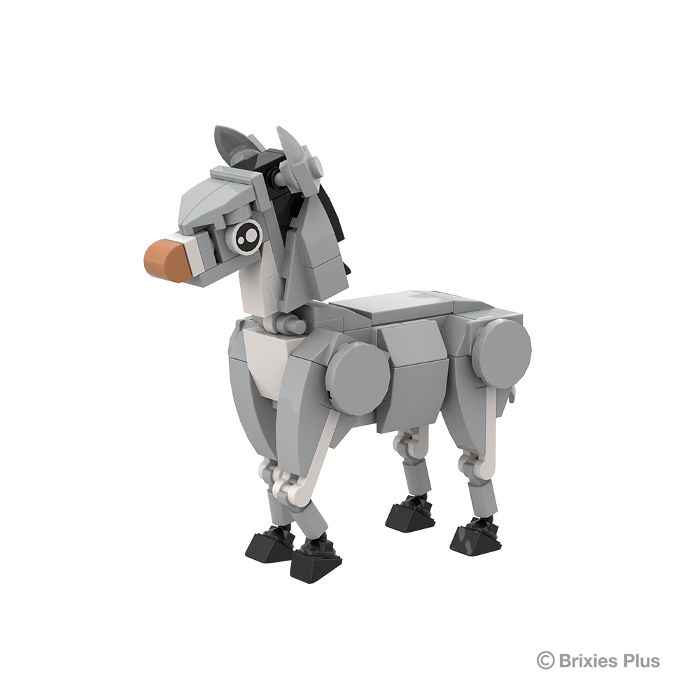 BRIXIES Plus Farmbuddies Donkey / Donkey