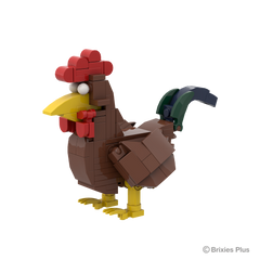 BRIXIES Plus Farmbuddies Hahn / Rooster