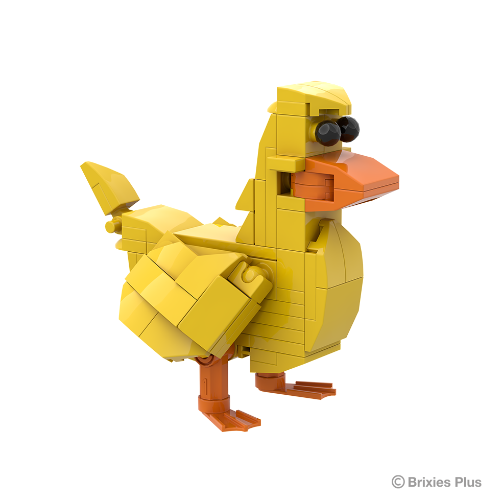 BRIXIES Plus Farmbuddies Küken / Chick