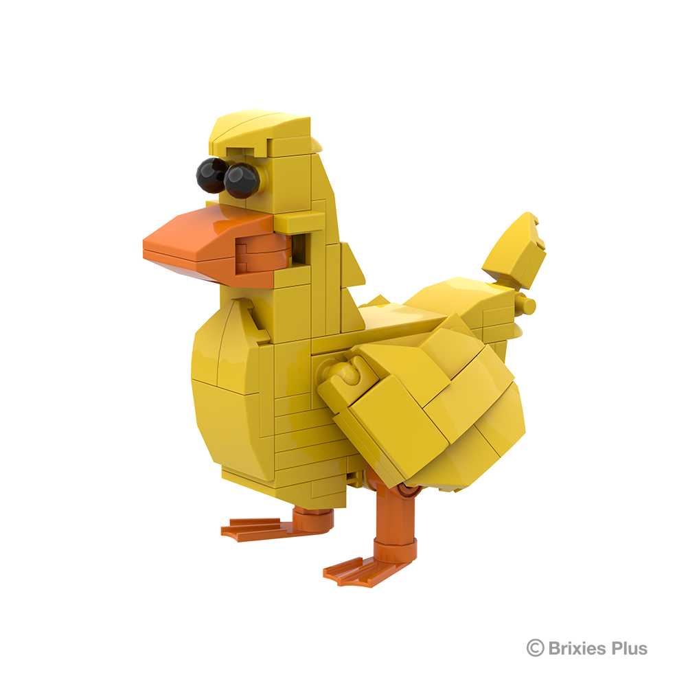 BRIXIES Plus Farmbuddies Küken / Chick