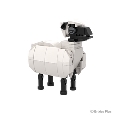 BRIXIES Plus Farmbuddies Schaf / Sheep