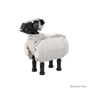 BRIXIES Plus Farmbuddies Schaf / Sheep