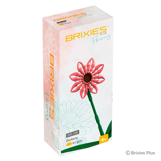 BRIXIES Plus Flowers Gerbera