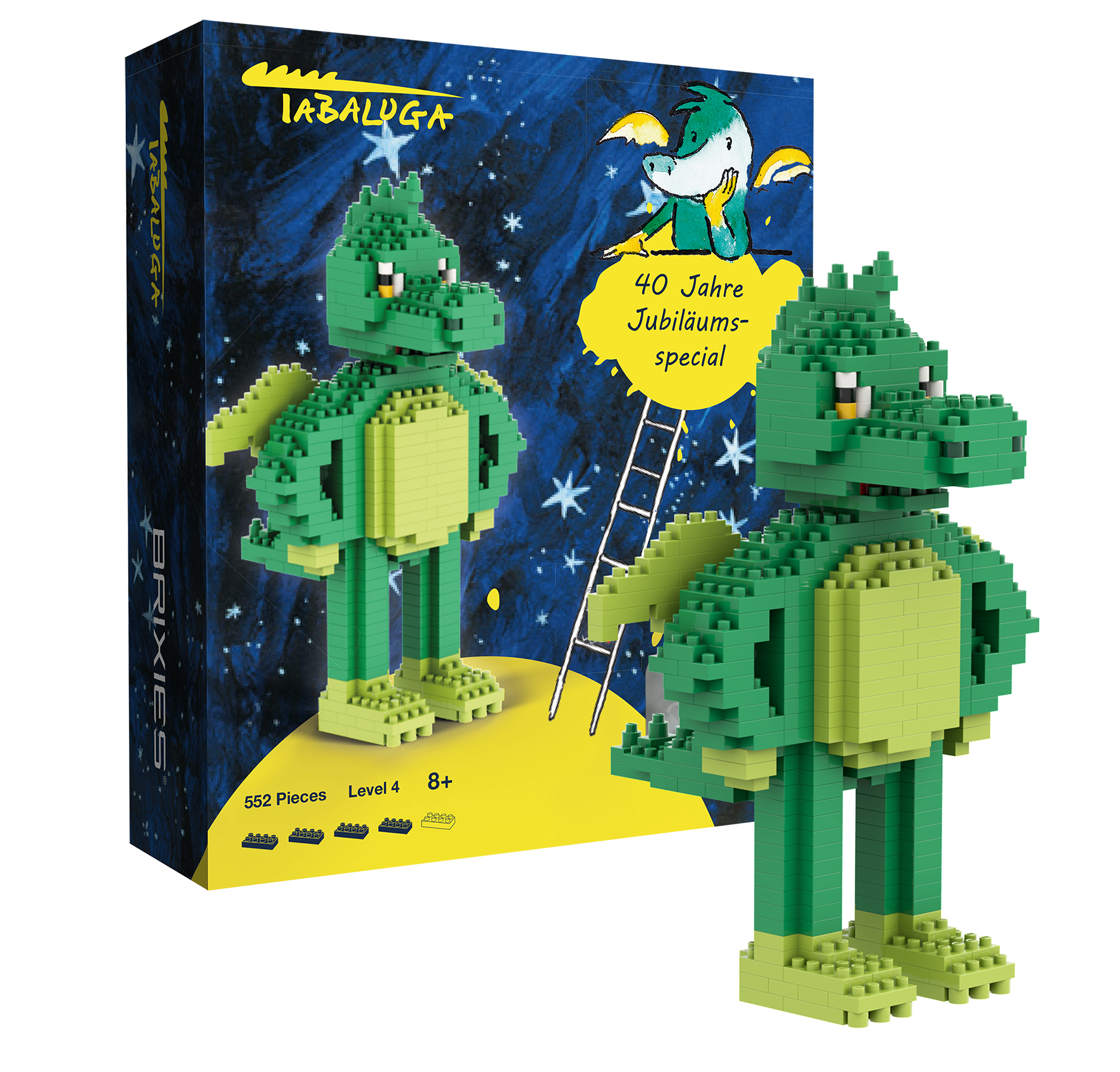 BRIXIES Tabaluga - Limitierte Sonderedition - 40 Jahre Jubiläumsspezial