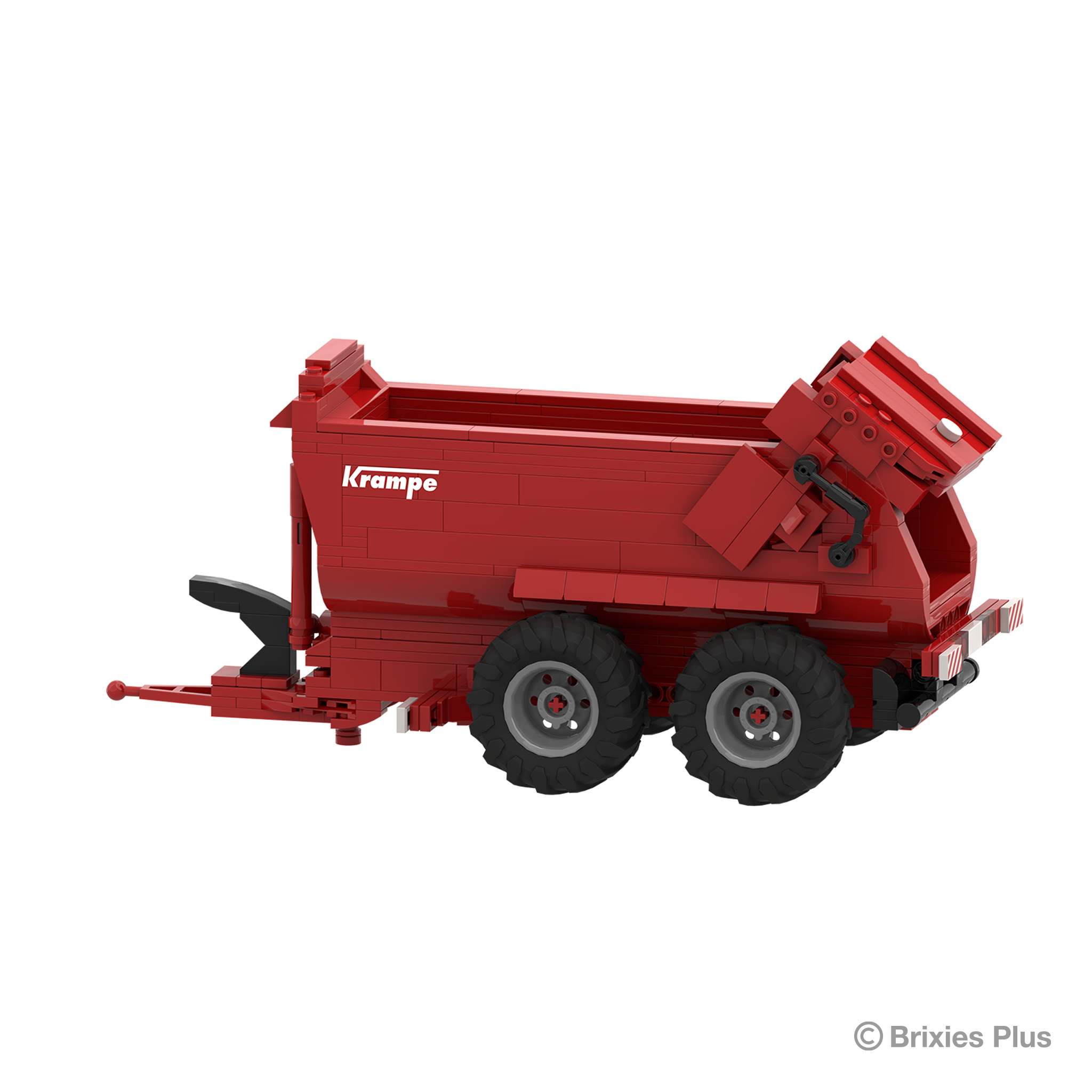 BRIXIES Plus Krampe Halfpipe Muldenkipper in der Giftbox