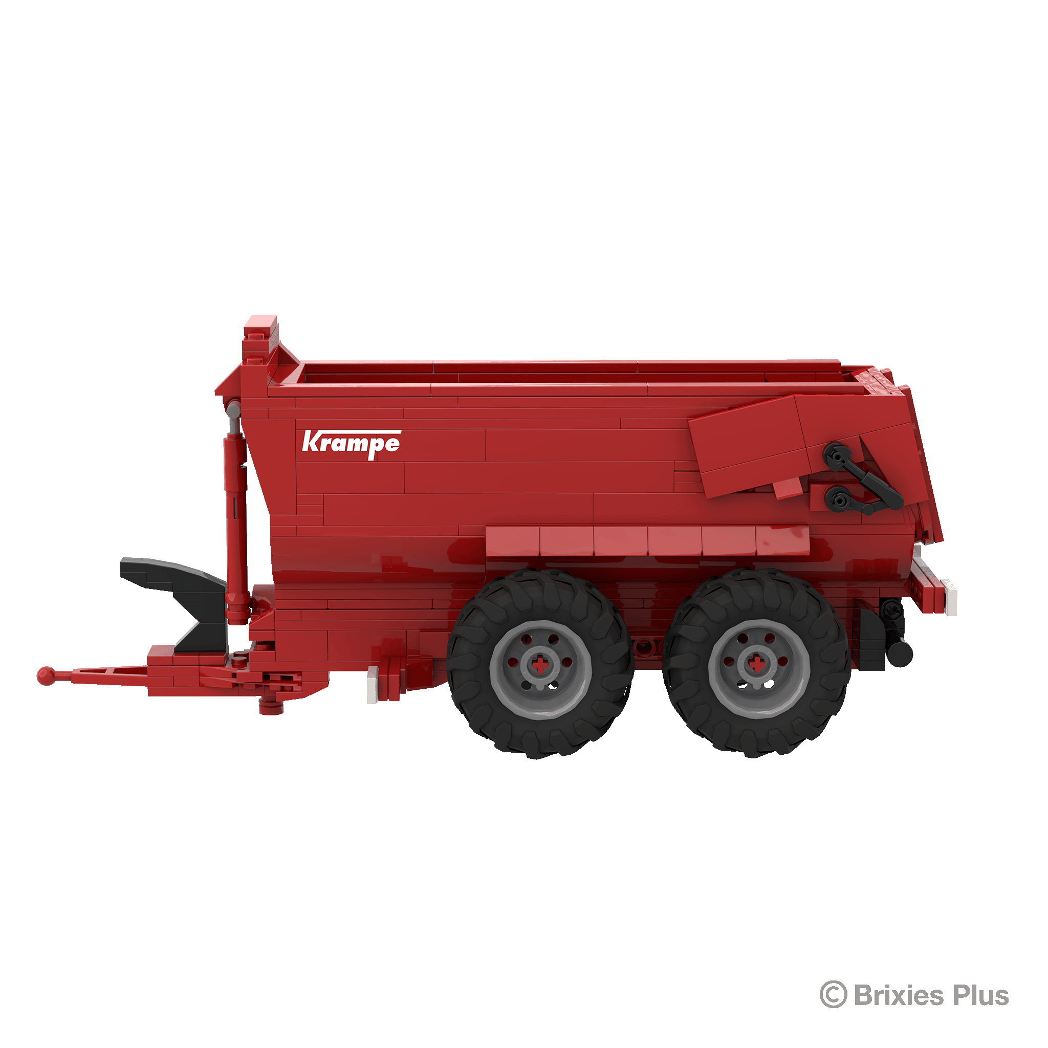 BRIXIES Plus Krampe Halfpipe Muldenkipper in der Giftbox