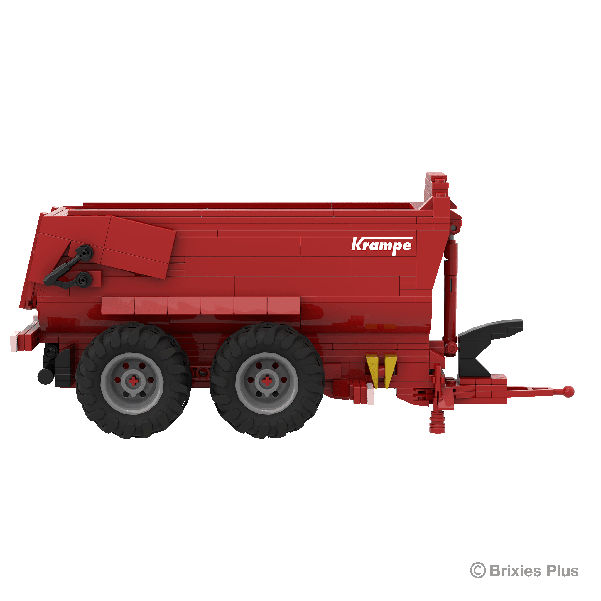 BRIXIES Plus Krampe Halfpipe Muldenkipper in der Giftbox