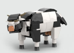 BRIXIES Plus Farmbuddies Kuh / Cow