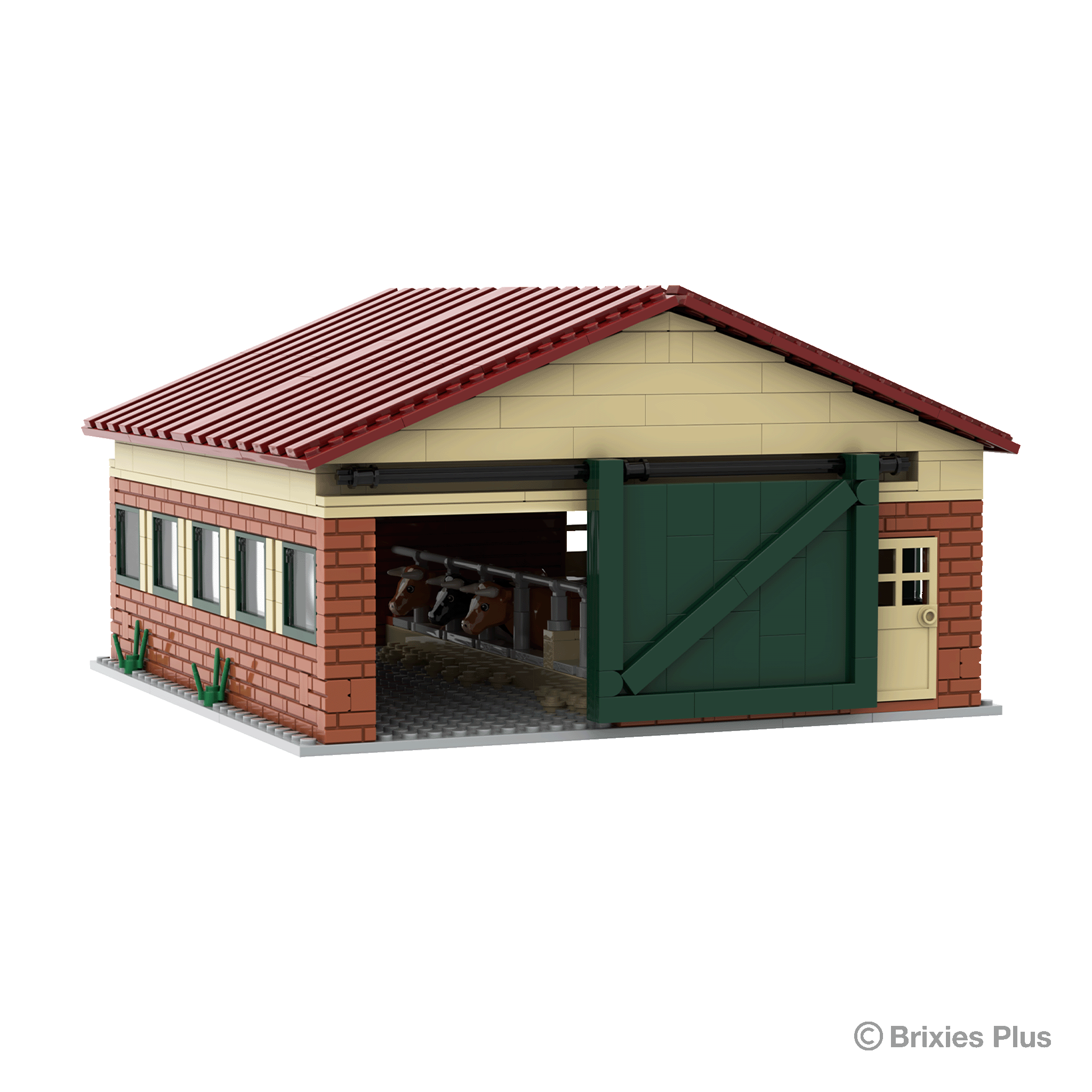 BRIXIES Plus Kuhstall / Cow barn