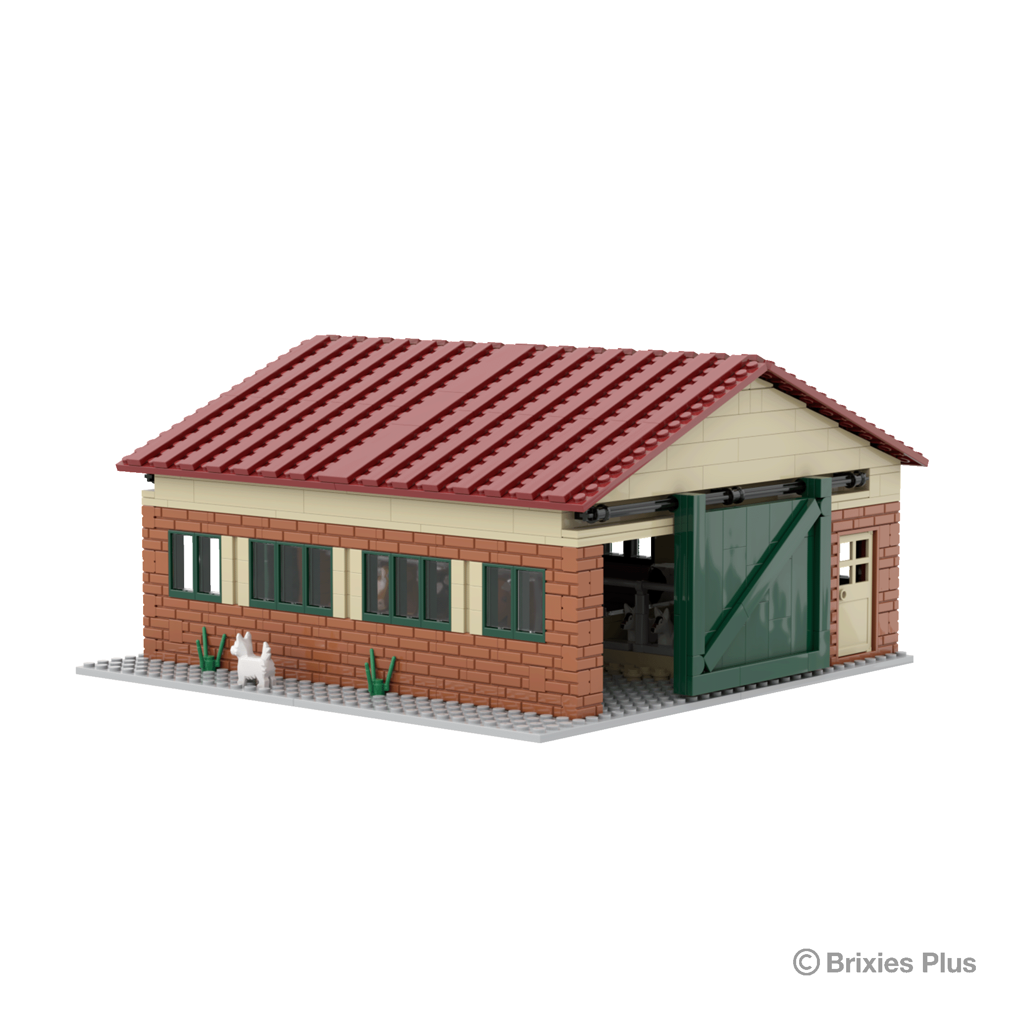 BRIXIES Plus Kuhstall / Cow barn