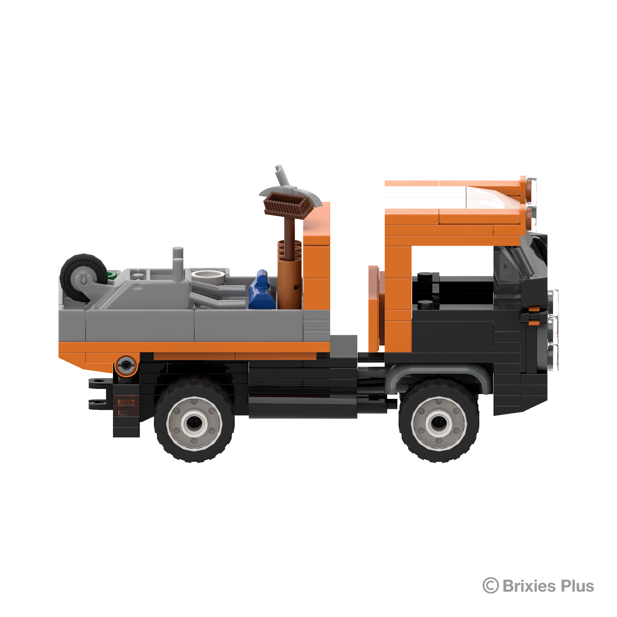 BRIXIES Plus Lindner Uni Trac Municipal orange