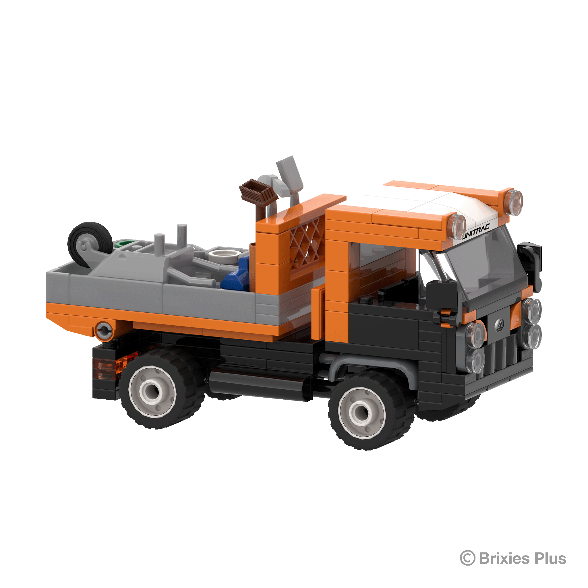 BRIXIES Plus Lindner Uni Trac Municipal orange