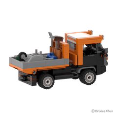 BRIXIES Plus Lindner Uni Trac Kommunal orange