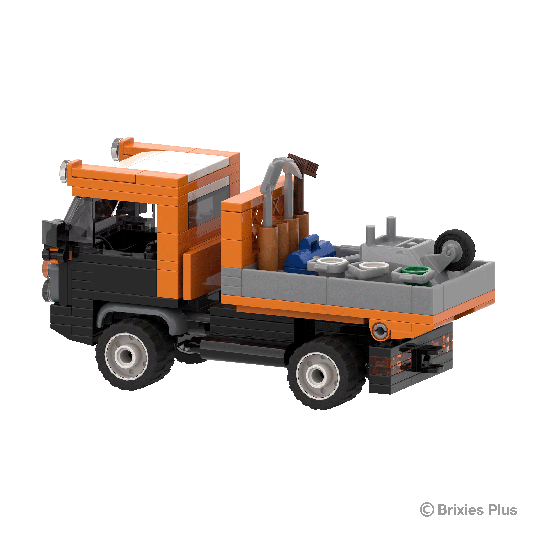 BRIXIES Plus Lindner Uni Trac Municipal orange