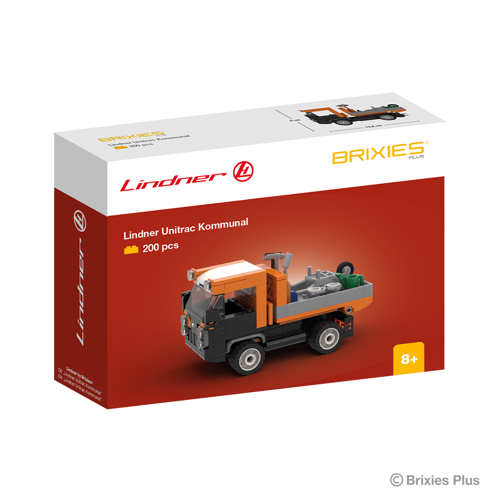 BRIXIES Plus Lindner Uni Trac Municipal orange