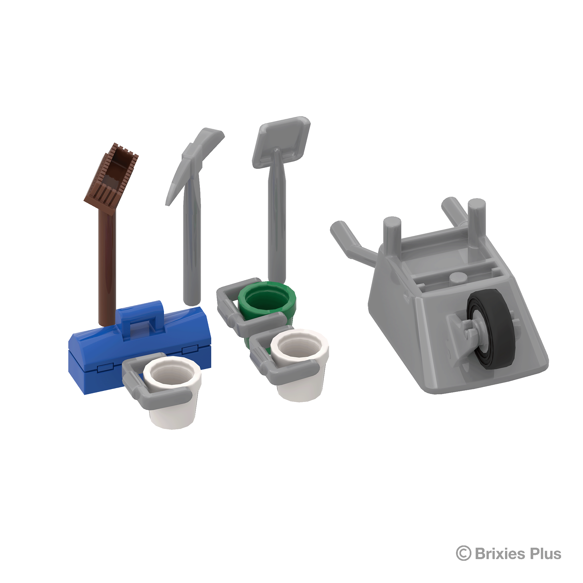 BRIXIES Plus Lindner Uni Trac Municipal orange