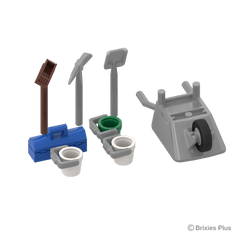 BRIXIES Plus Lindner Uni Trac Kommunal orange