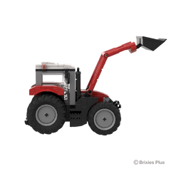 BRIXIES Plus Massey 5S mit Frontlader - 1:32
