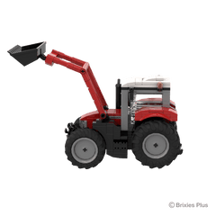BRIXIES Plus Massey 5S mit Frontlader - 1:32
