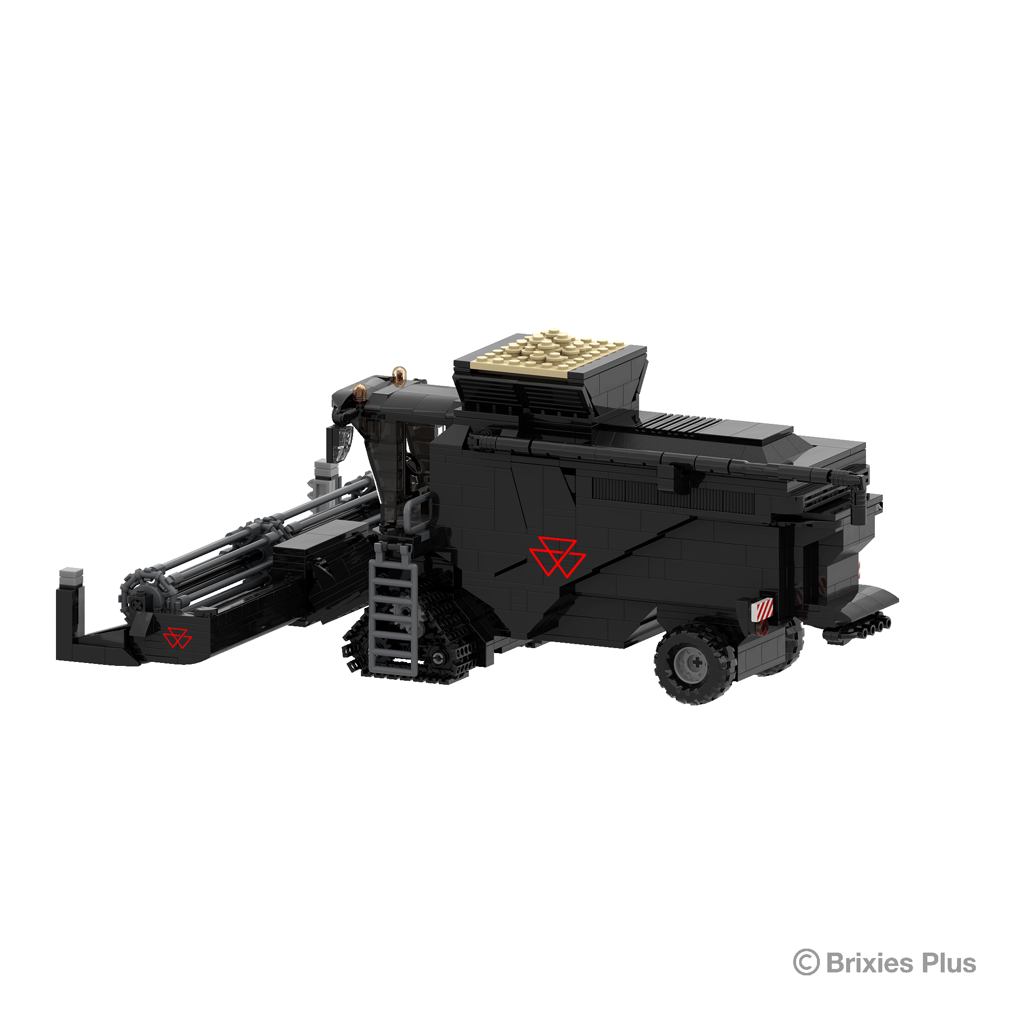 BRIXIES Plus Massey Ferguson Ideal Mähdrescher - 1:32