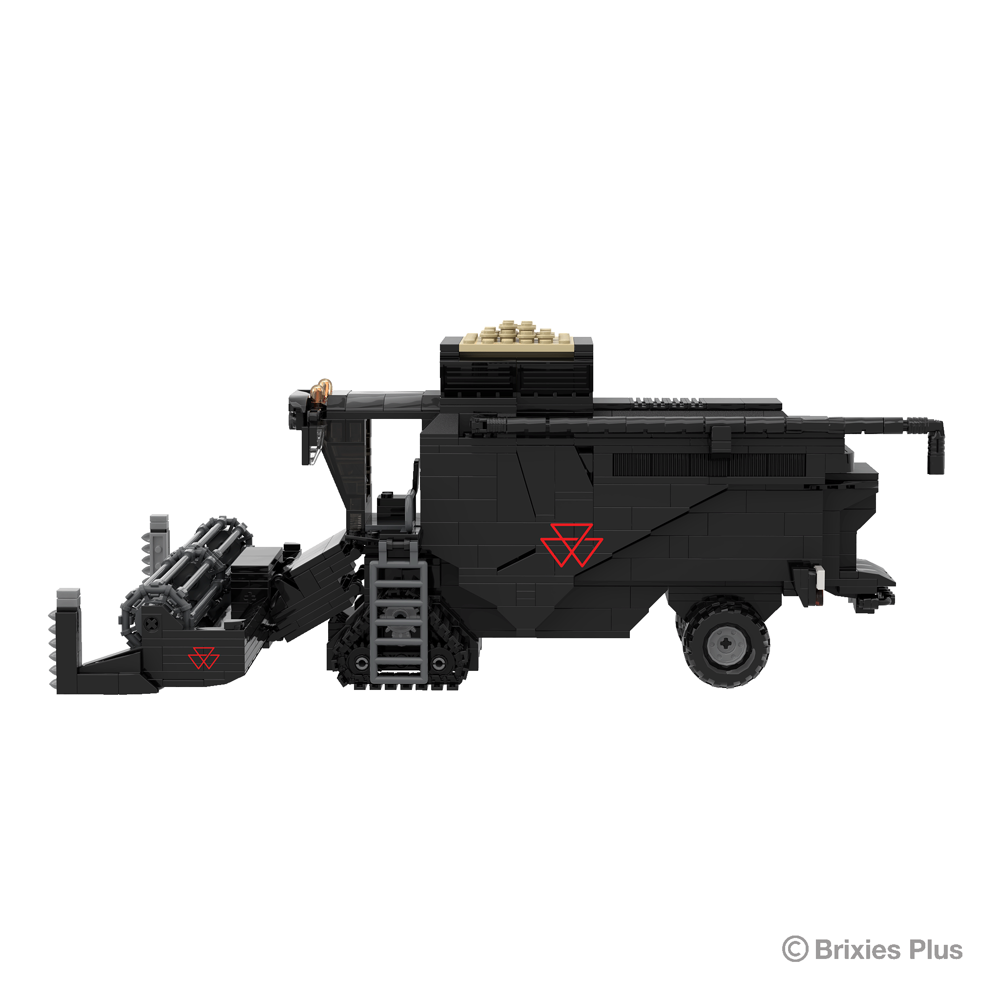 BRIXIES Plus Massey Ferguson Ideal Mähdrescher - 1:32