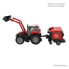 BRIXIES Plus Massey Ferguson RB F Rundballenpresse - 1:32
