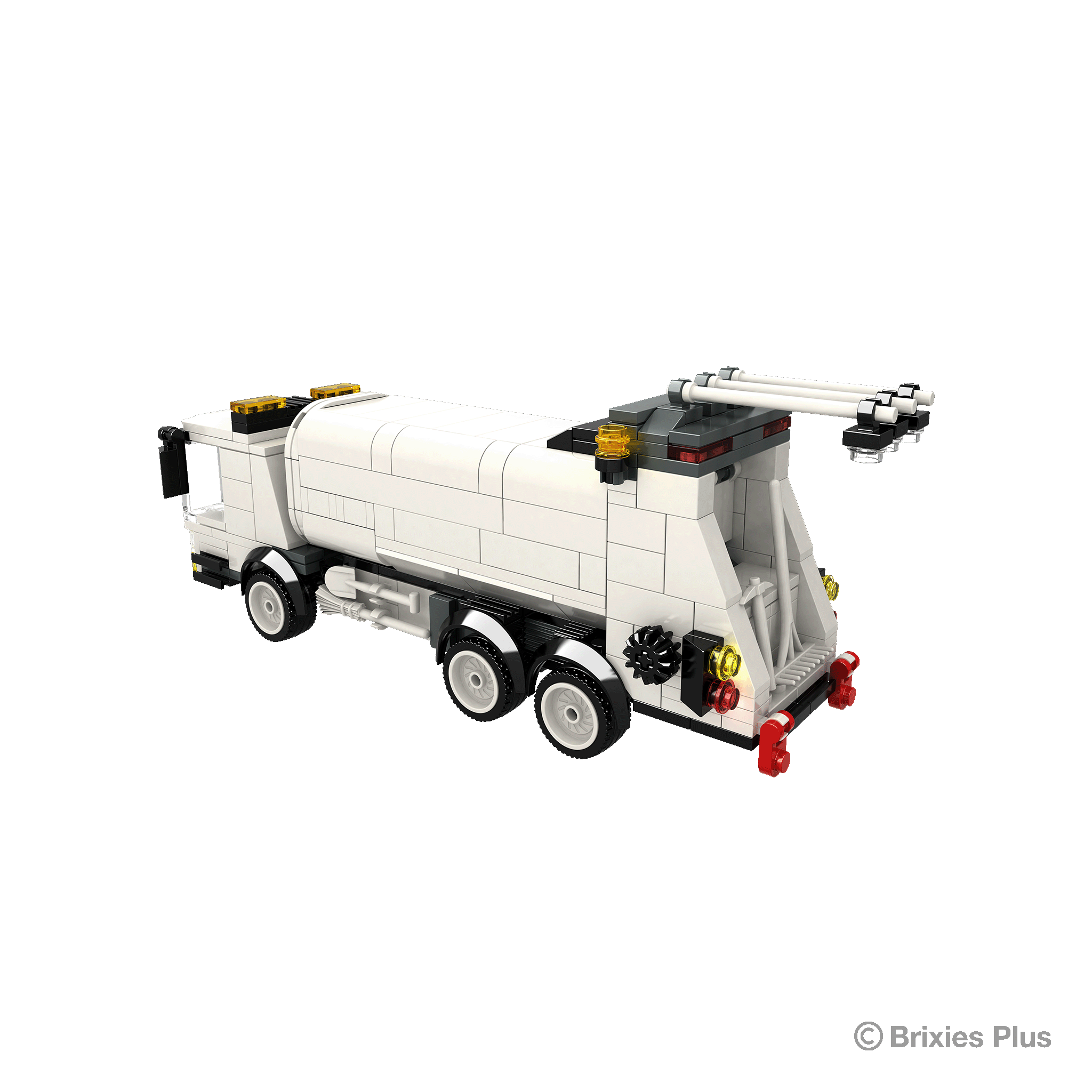BRIXIES Plus garbage truck / trash car