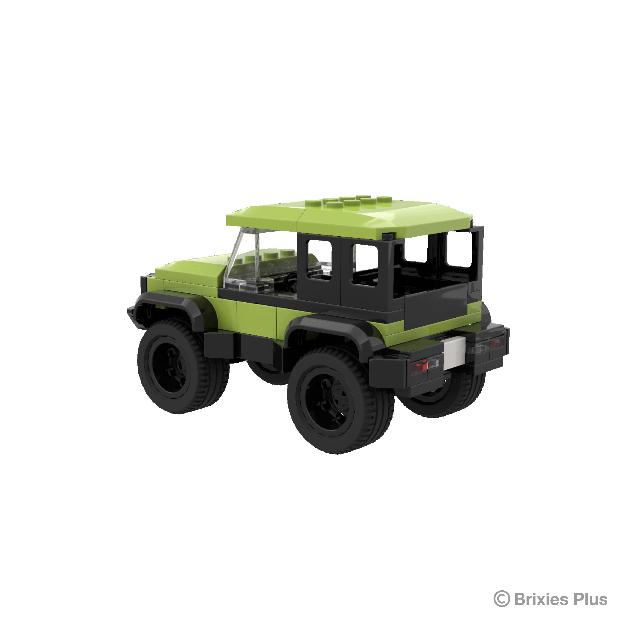 BRIXIES Plus Mini Geländewagen grün / Mini Off Roader green