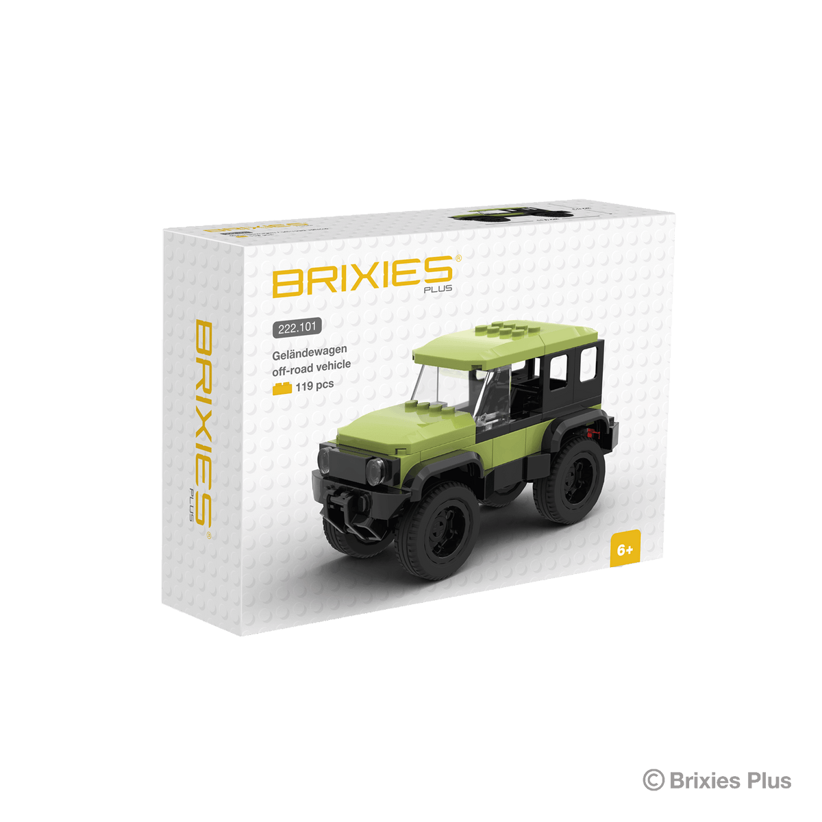 BRIXIES Plus Mini Geländewagen grün / Mini Off Roader green