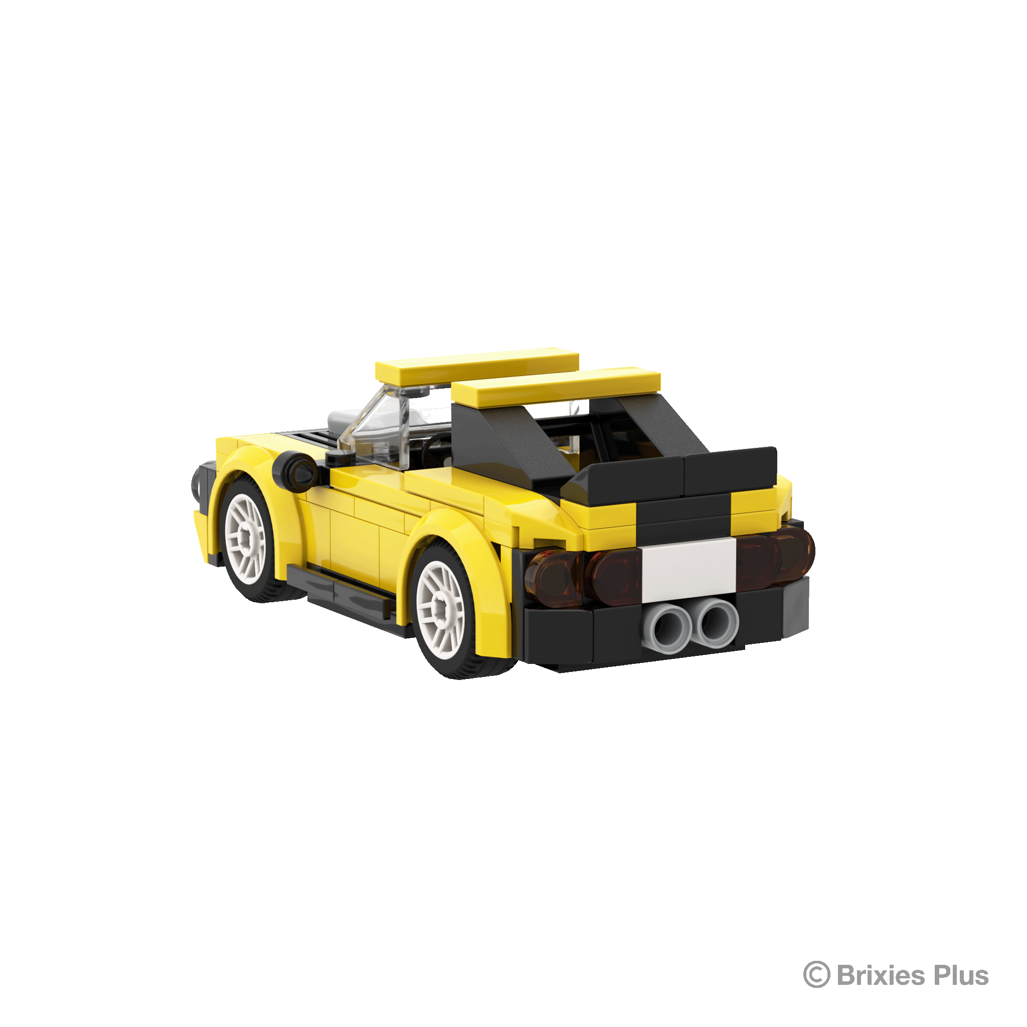 BRIXIES Plus Mini Racer yellow / Mini Racer yellow