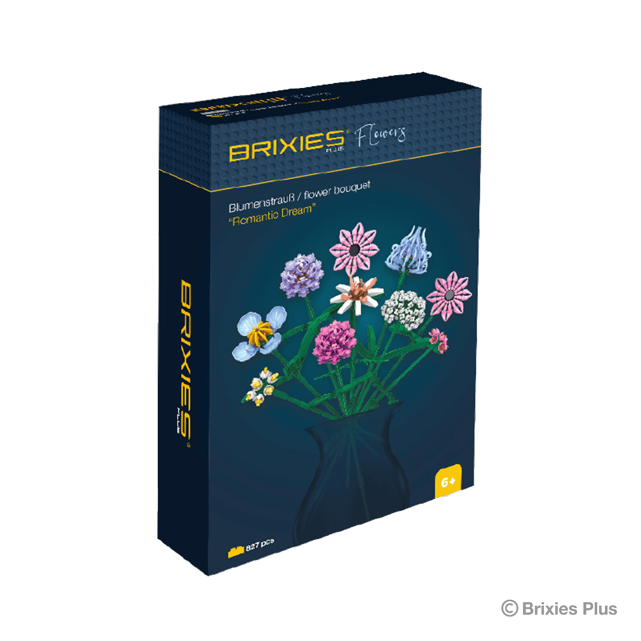 BRIXIES Plus flower bouquet “Romantic Dream”