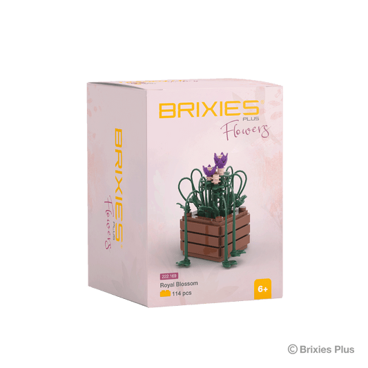 BRIXIES Plus Mini Blume "Royal Blossom"