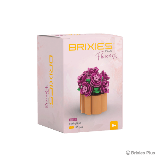 BRIXIES Plus Mini Blume "Spring Time"
