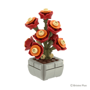 BRIXIES Plus Mini Blume "Sunset"