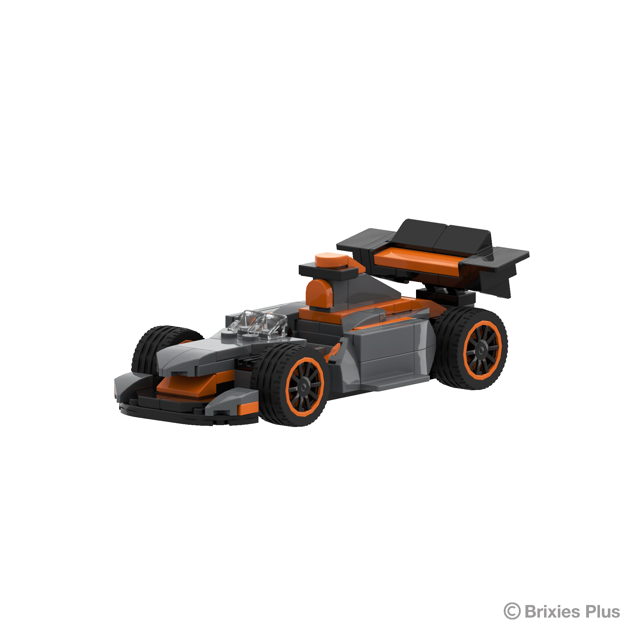 BRIXIES Plus Mini Track Racing Car / Mini Track Racer