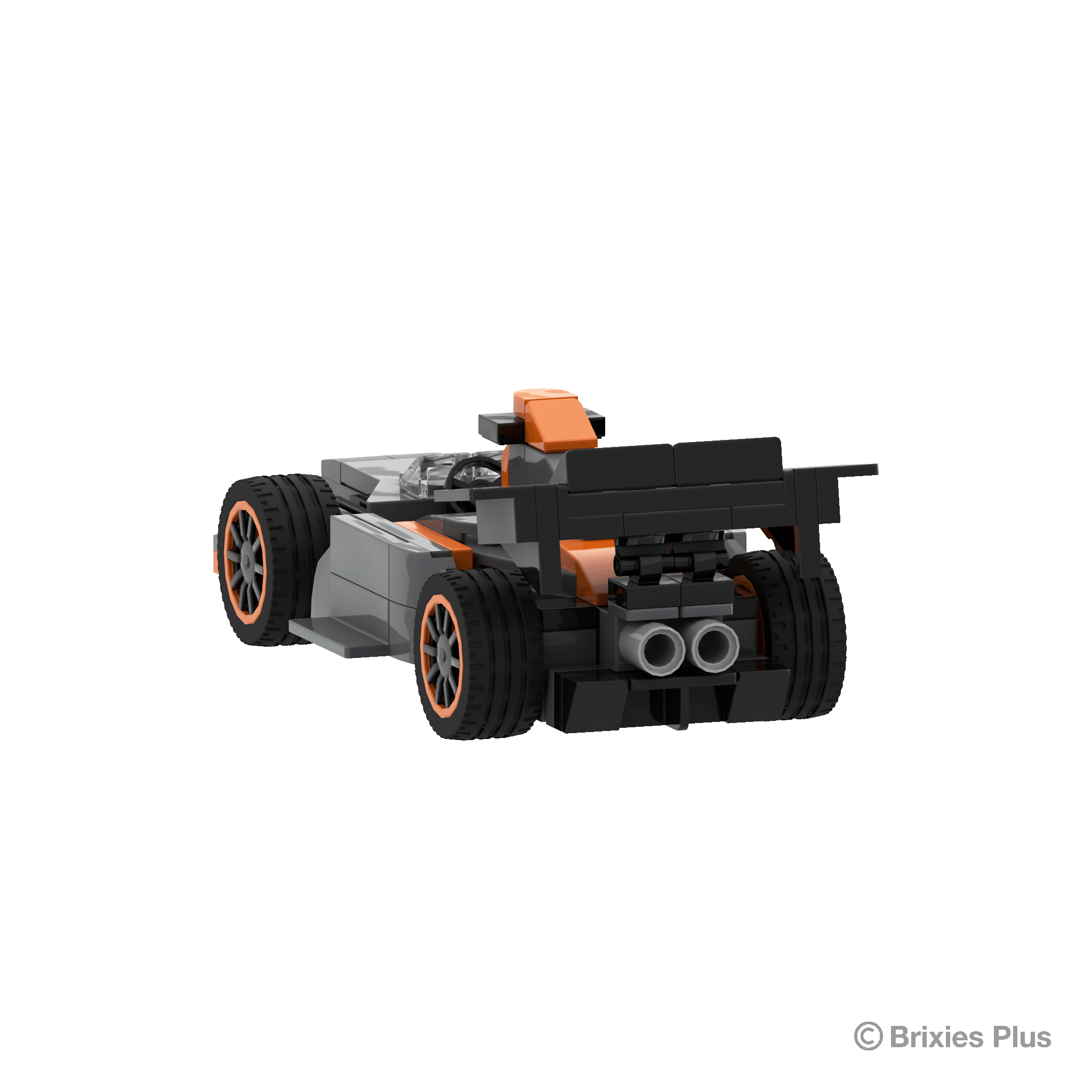 BRIXIES Plus Mini Track Racing Car / Mini Track Racer