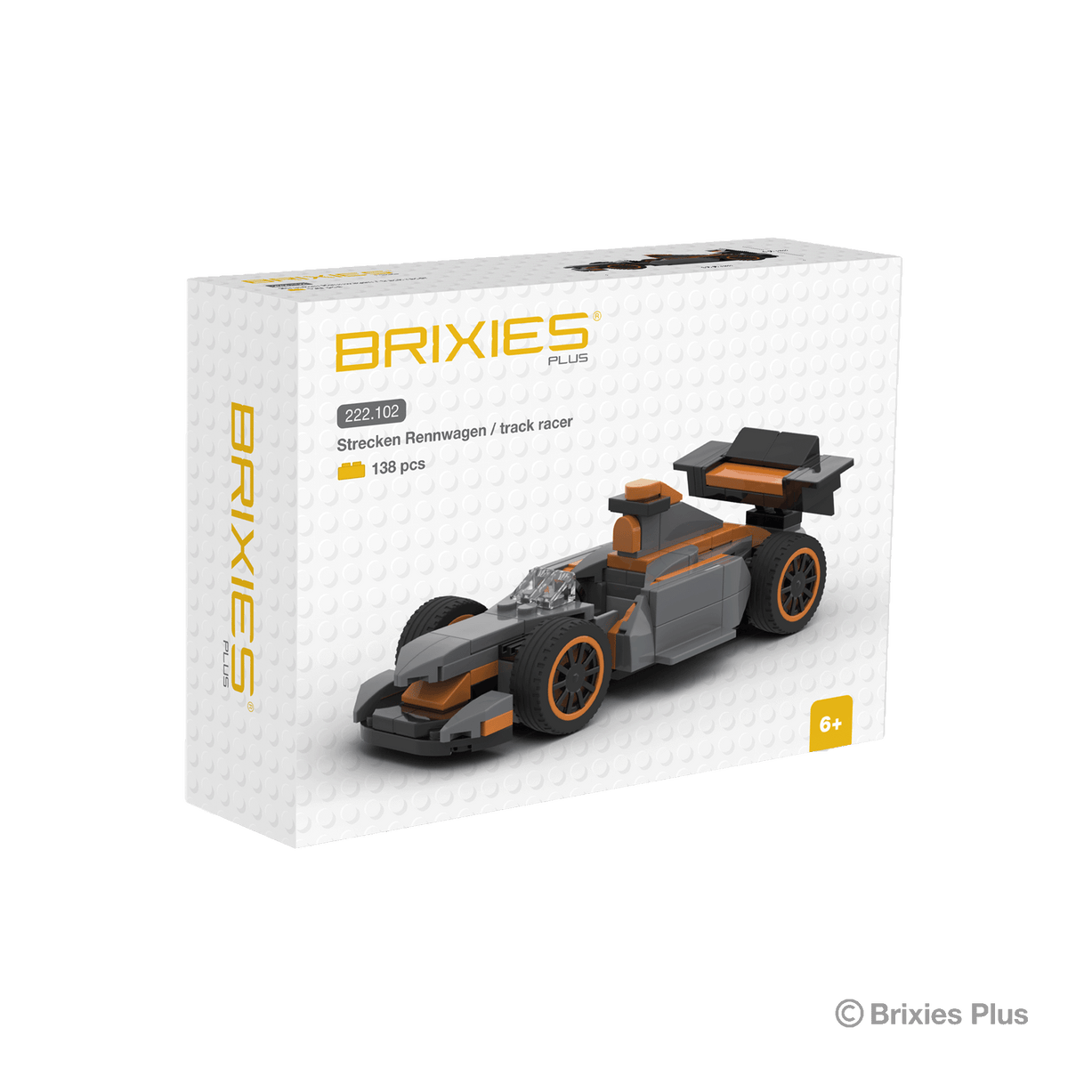 BRIXIES Plus Mini Strecken Rennwagen / Mini Track Racer