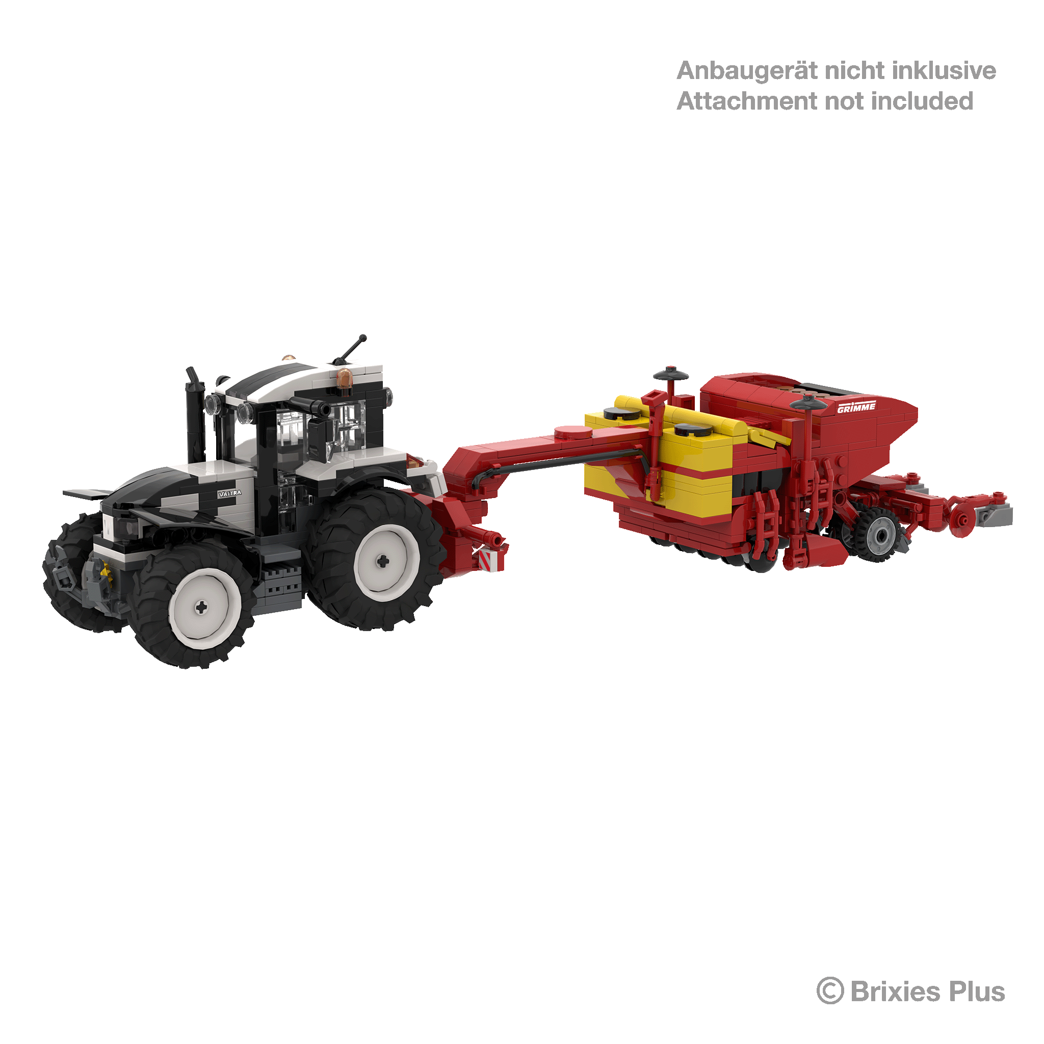 BRIXIES Plus Valtra T215 white