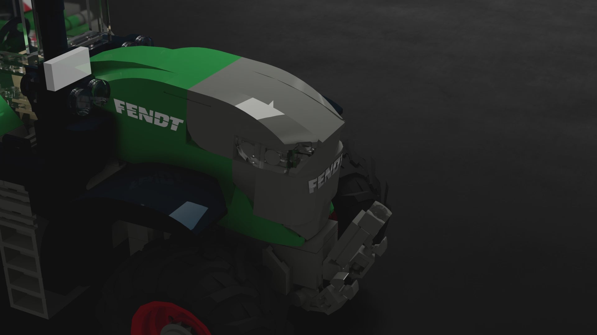 Load video: BRIXIES Plus Remote Control Fendt 1052 Vario 1:32