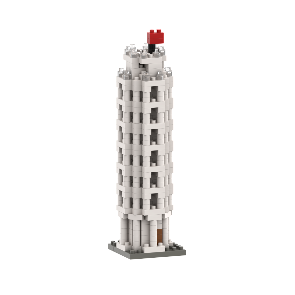 BRIXIES Schiefer Turm von Pisa
