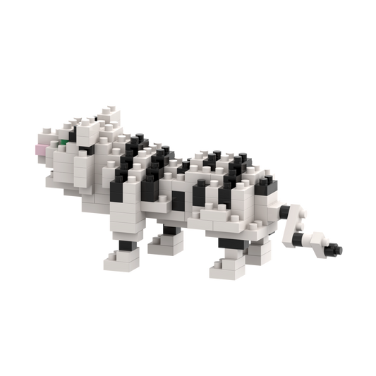 BRIXIES Weißer Tiger