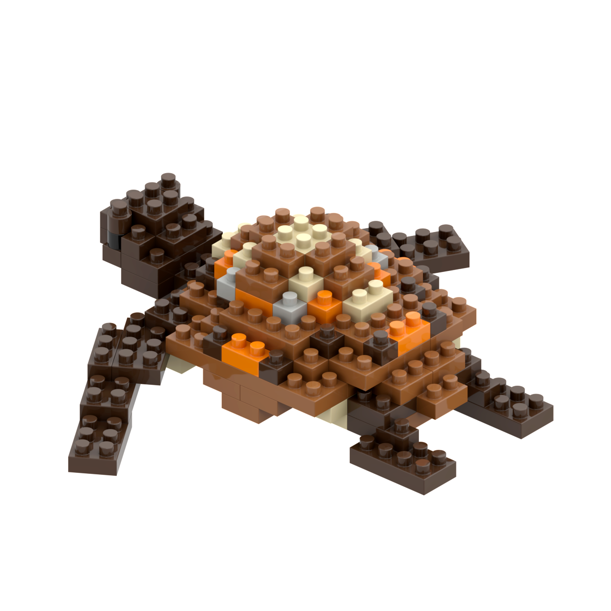 BRIXIES Schildkröte